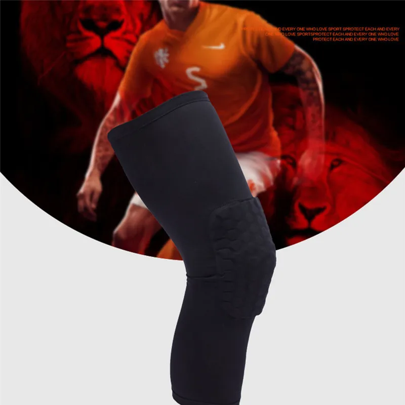 Sports Safety Knee Pad Anti-collision Ventilation Volleyball Basketball Kneepad Compression Socks Knee Honeycomb Wraps Brace knee pad knee brace knee wraps