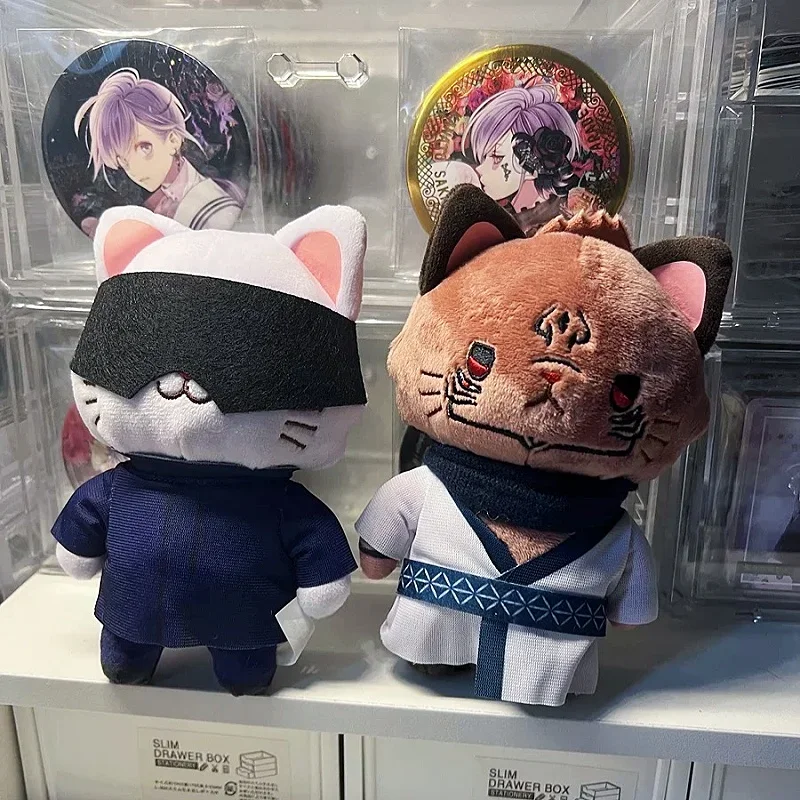 

Anime Jujutsu Kaisen With Cat Genuine Movic Plushies Doll Toys For Children Itadori Yuuji Inumaki Toge Gojou Satoru Collectible