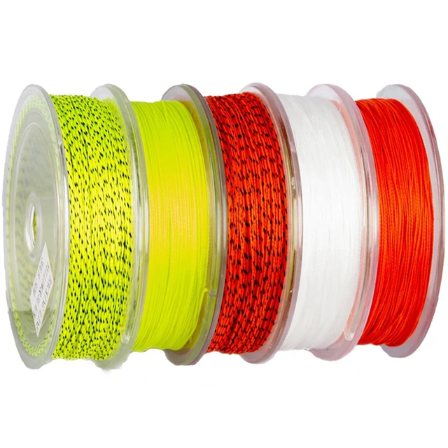 Fly Fishing Backing Line Floating 50M / 50Yards 20LB/30LB 8 Strands  Polyester Braided Rope Strong Fly