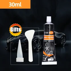 Waterproof High Temperature Resistant Tire Repair Adhesive - Black Rubber Glue (30ml)