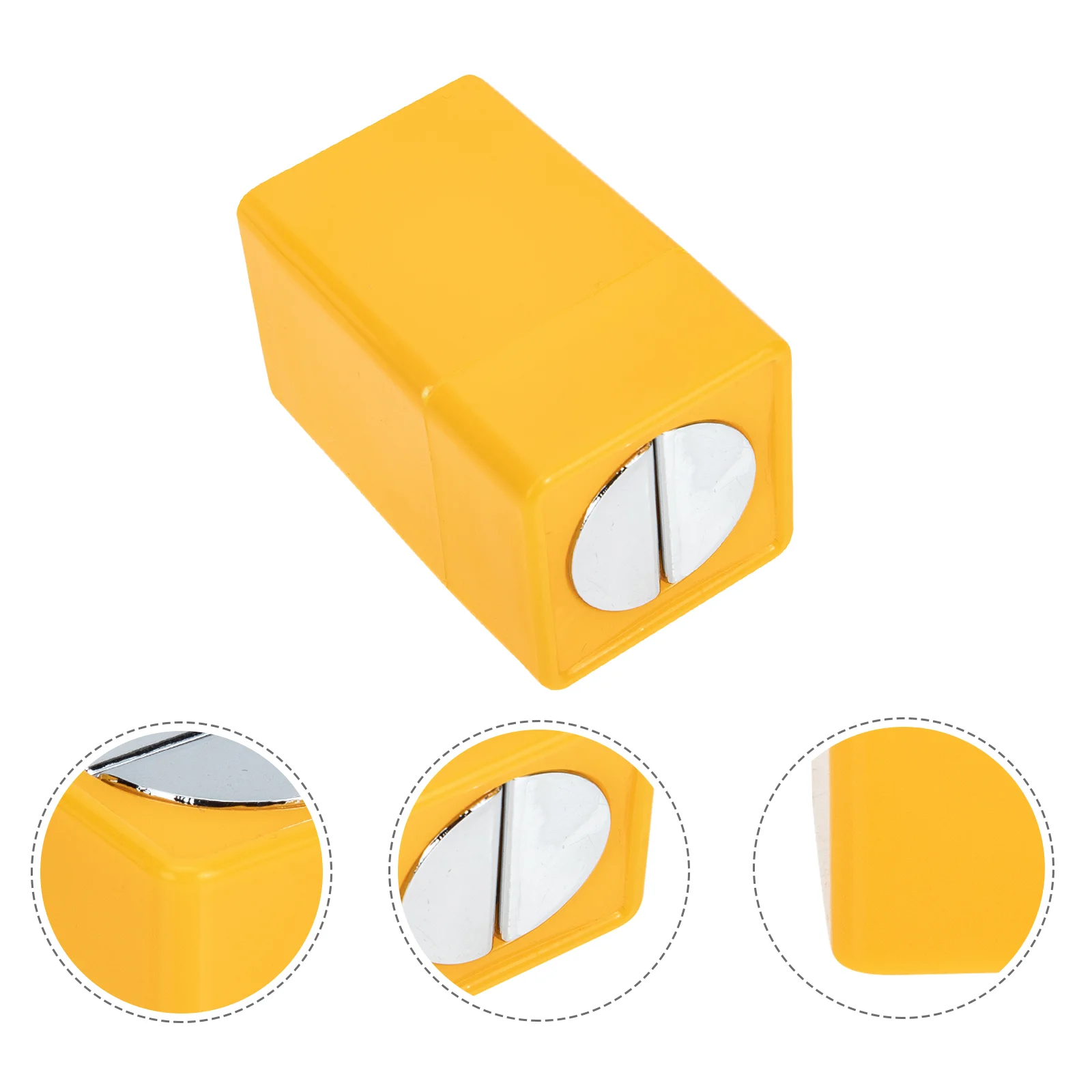 

Waste Blades Storage Box Disposable Blades Storage Case Yellown Plastic Blades Container