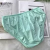 Gay Underwear Milk Silk Men's Briefs Super Soft Comfortable Shorts Sexy Exotic Mid Waist Men Underpants 3