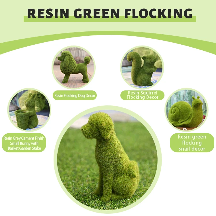 12 Pack Indoor Outdoor Decorative Green Moss Flocked Mushroom Ornament Statue Garden Decor For Patio Yard