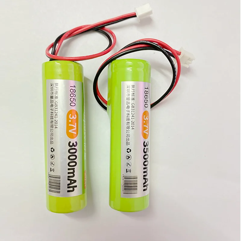 3.7V Rechargeable Lithium Battery Pack 18650 2200mah 3000mah Fishing LED Light Bluetooth Speaker 4.2V Emergency DIY