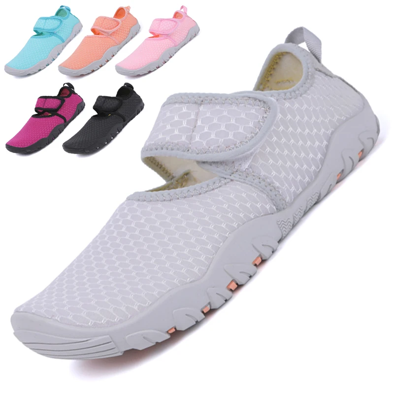 Mulheres Praia Camping Shoes Natação Água Aqua Shoes Adulto Aqua Flat Soft Walking Lover ioga Shoes Non-slip sneakers 35-43 #