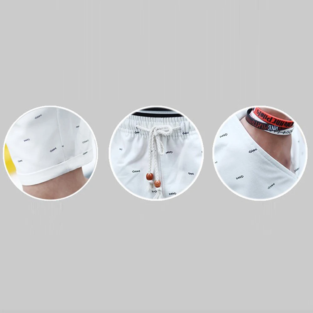 

Спортивные шорты, мужские спортивные шорты, новые дышащие повседневные свободные мужские уличные шорты на шнуровке высокого качества, короткие шорты