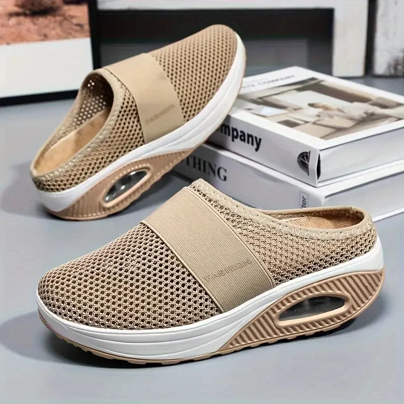 Women Slippers 2024 New Summer Clip Toe Slippers Soft Non-Slip Shoes for Woman Lightweight Flat Heel Beach Sandals Slides Women — view 5