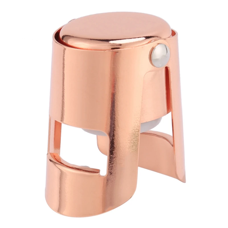 Champagne Bottle Stopper Rose Gold Stainless Steel Champagne Sealer