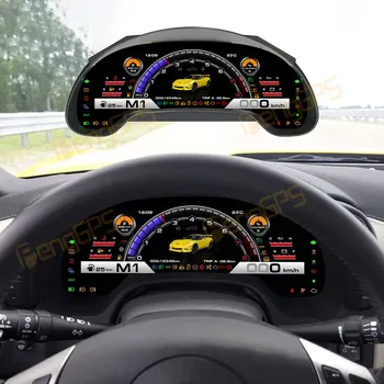Panel de Instrumentos Digital LCD para Chevrolet Corvette 2005-2013, Velocímetro, Odómetro, Pantalla de Tablero 1
