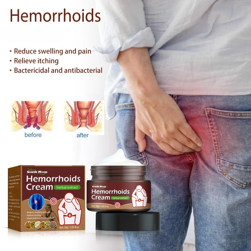 

Hemorrhoids Removal Cream Internal External Hemorrhoid Treatment Herbal Ointment Anal Fissure Swell Bleed Piles Relief Pain