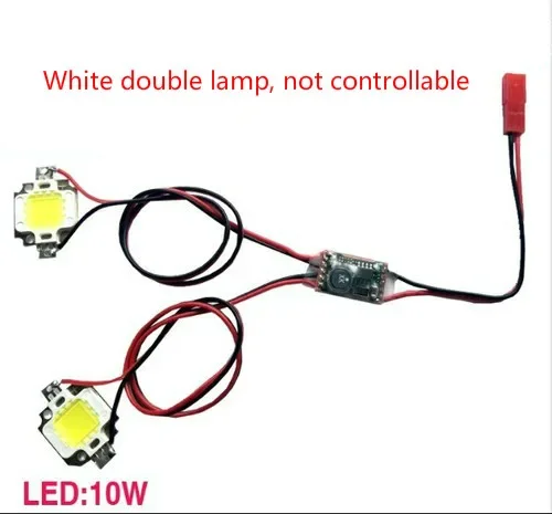 10X LED 3MM FLAT TOP + RESISTENZE 12V BIANCO BLU ROSSO VERDE - Foto 2