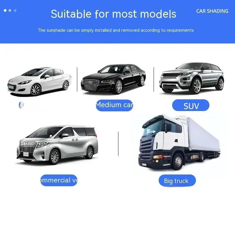 Car Sunshade Curtain Roller Sunblind UV Protective Visor