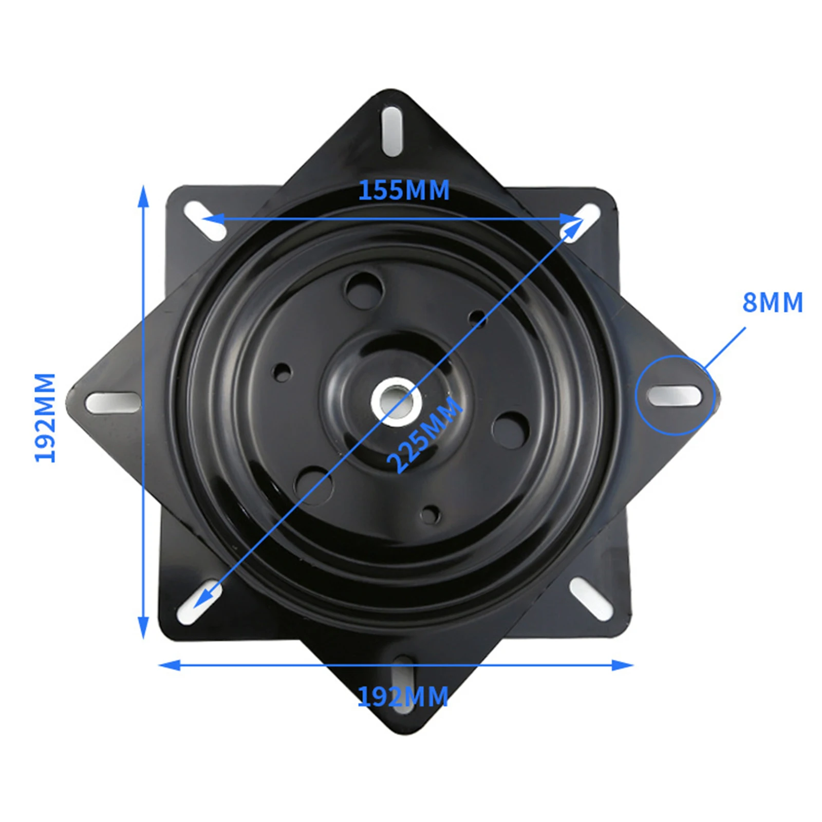 Swivel Plate Turntable for Furniture and Chairs - Sturdy and Easy Installation