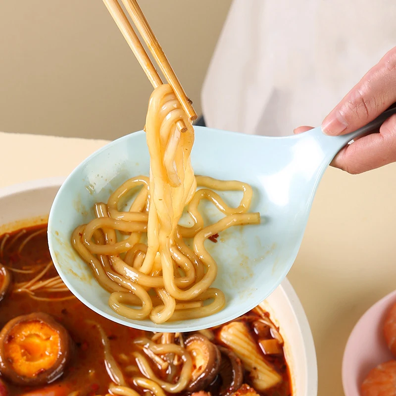 Korean Handheld Dish with Handle Large Spoon Tray for Fries Fried Chicken Snack Plate Fruit Dessert Cake Platter