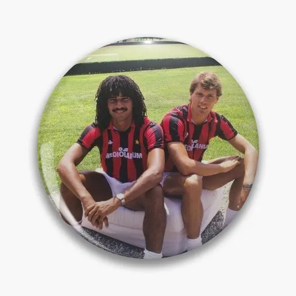 Ruud Gullit Marco Van Basten мягкая Кнопка булавка для влюбленных металлические ювелирные изделия Забавный женский значок креативный модный подарок шляпа одежда мультфильм