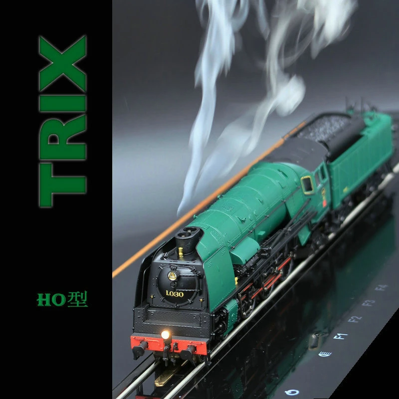 Train Model 1/87 HO CLASS1 Steam Digital Sound Effect Smoke Effect 25480 Dark Green Third Generation Electric Toy Train roco train model 1 87 ho 371 electric digital sound cd czech fifth generation 71232 red electric toy train