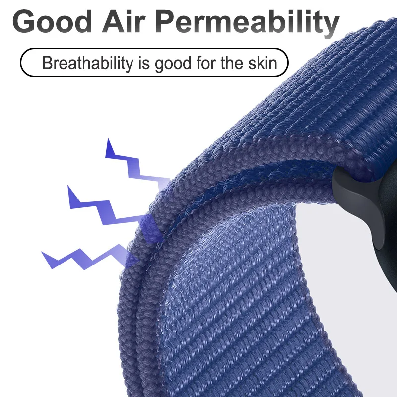 Nylon Loop Adjustable Wristband Replacement Bracelet