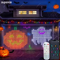 400LED Curtain Light String Smart RGB Lights APP Remote Control Music Sync USB Plug for Room Curtain Christmas Decorations (v1.12.4)