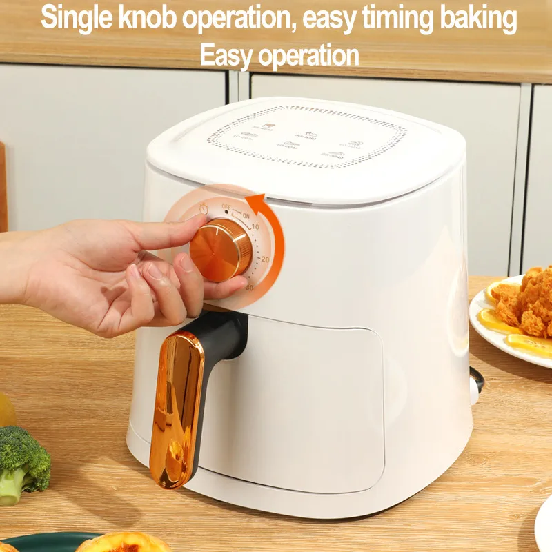 Smart Air Fryer Pro 4L Home Multifunctional French Fries Maker Oven Large Capacity Fully Automatic