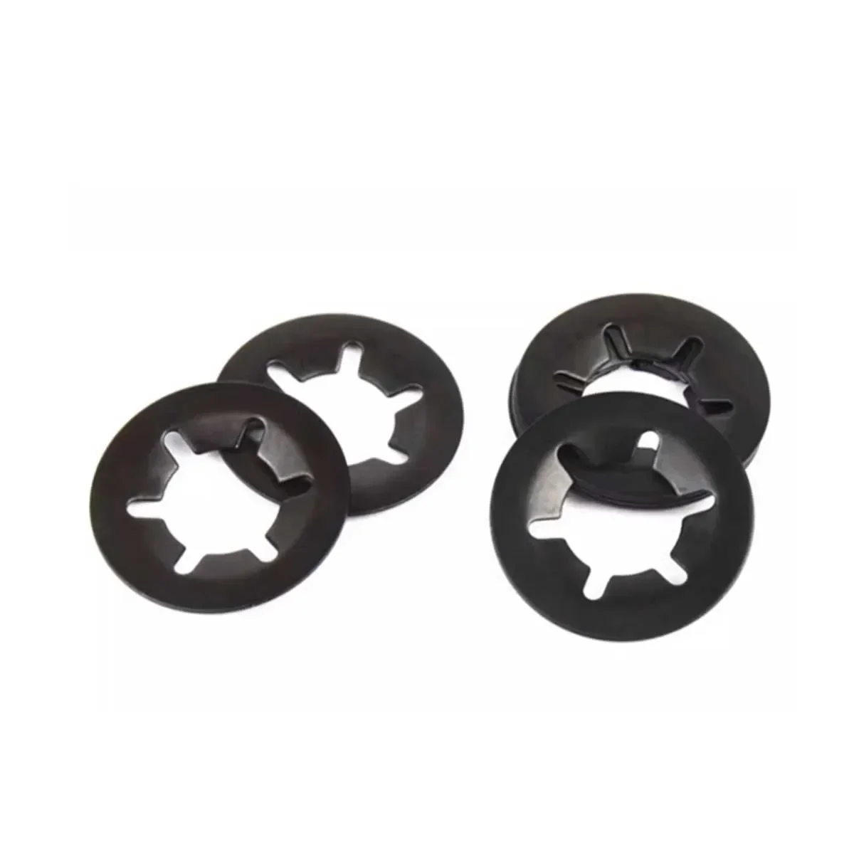 65 Manganese Steel Shaft Plum Blossom Retaining Ring Gasket Positive Side M3M4M5M6M8M10MM12