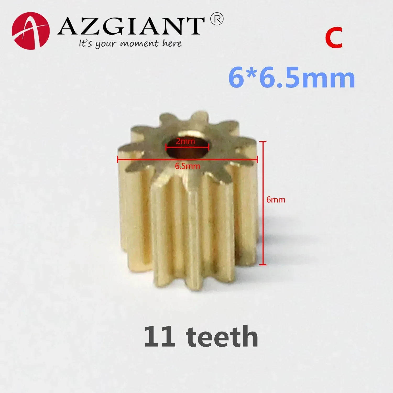 Copper Car Motor Gear 8/9/10/11/12 teeth 1PC for FC280 260 130 140 motor