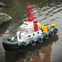 Rc Speedboat 2.4g Wireless  Remote Control Rescue Speedboat Simulation Fire Rescue Boat Spray Boat Children'S Outdoor Toy Gifts 2
