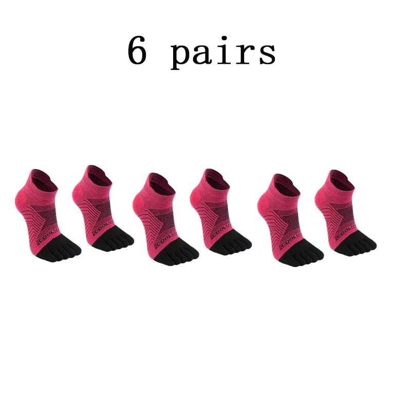 6 pairs red