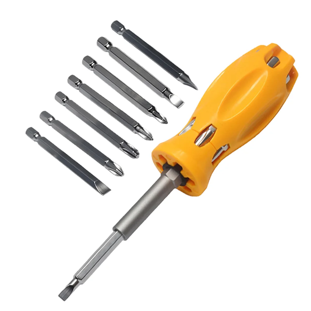 

8 In 1 Multi-Purpose Slotted Cross Screwdriver Bit Household Phone Repaire Nutdrivers Tool Workshop Equipment Hand Tools