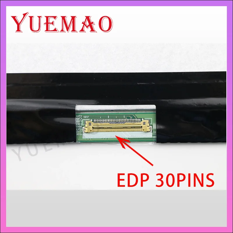 Slim Laptop Fhd Tela Lcd B156htn03.8 B156htn03.7 B156htn03.6 Nt156fhm-n41 B156htn03.0 1920*1080 Edp 30 Pinos Display Matrix 15.6 - Imagem 3