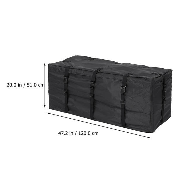 Porte-bagages sur le toit de voiture 145cm x 80cm x 45cm, porte