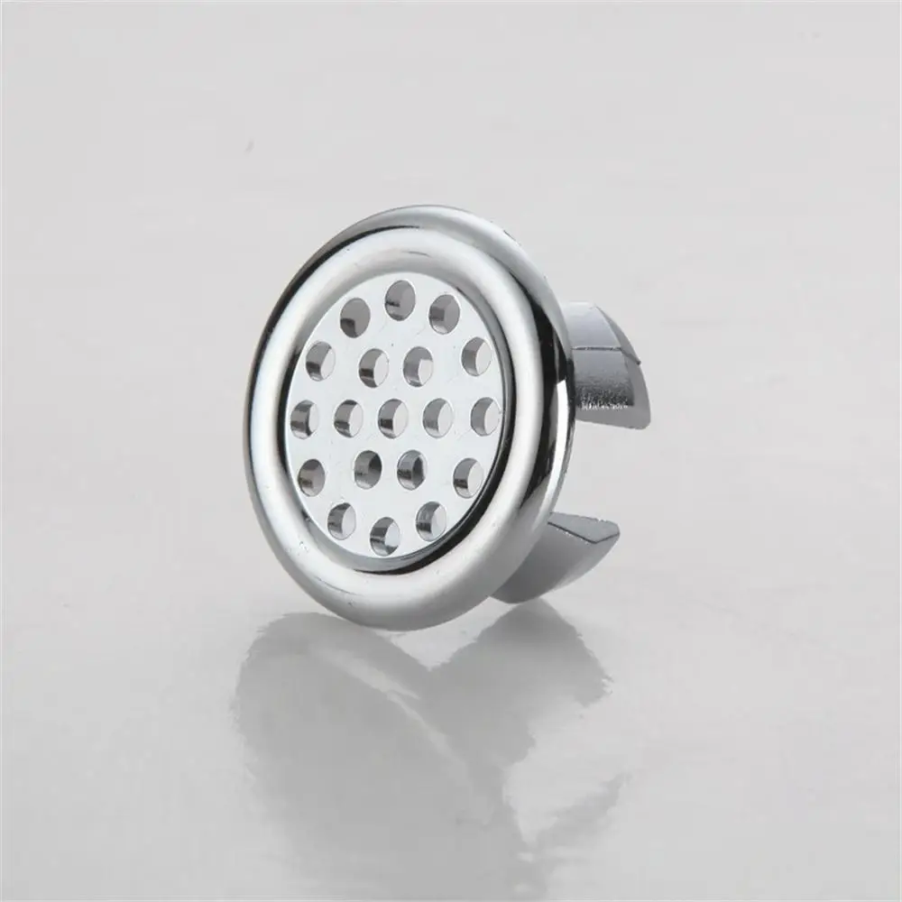 Sink Overflow Cover Kitchen Bathroom Basin Decoration Tub Drain Cover Round Overflow Ring Plugs