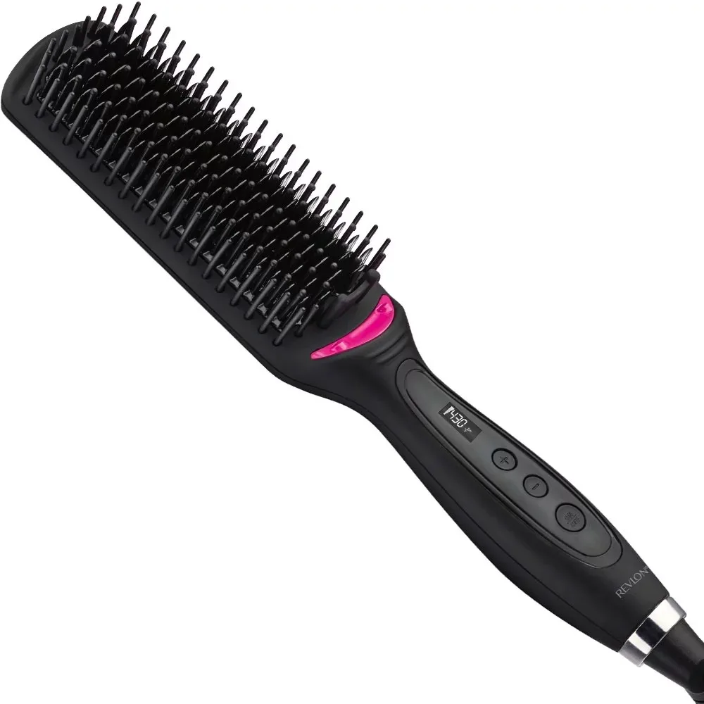 

Revlon Extra Long 4-1/2" Hair Straightening Brush, Black