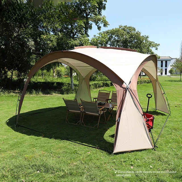 5-8 Outdoor Folding Tent Instant Pop Up Tent Portable Automatic Waterproof Camping Tent With Canopy For Hiking Picnic Family 3