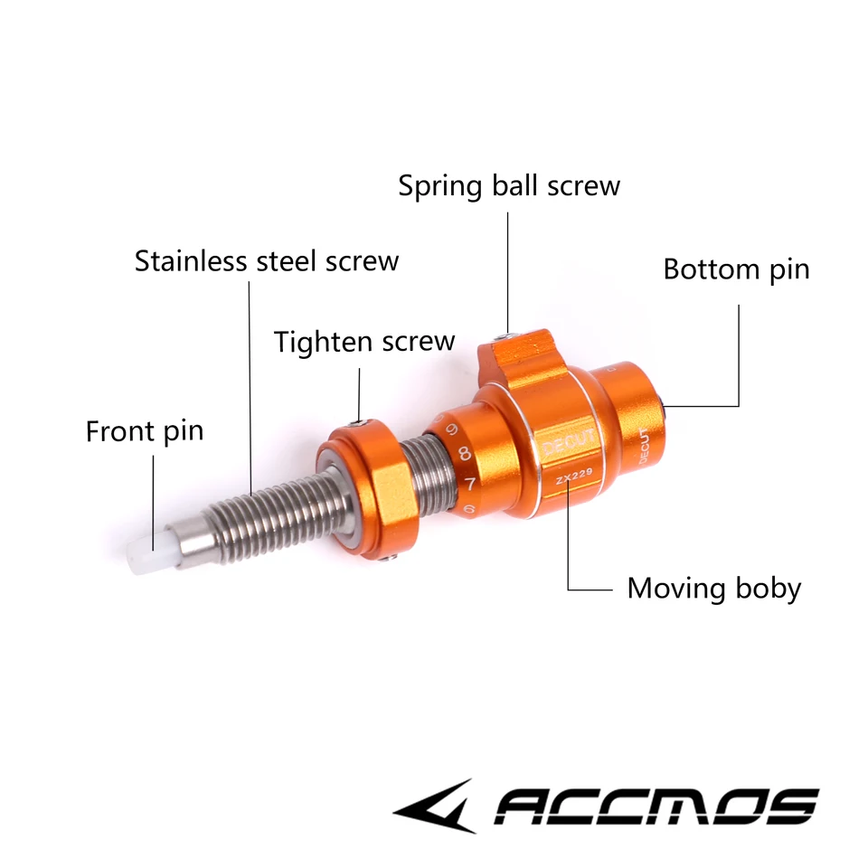 Decut ZX229 Archery Cushion Plunger Micro-Click Spring Tension