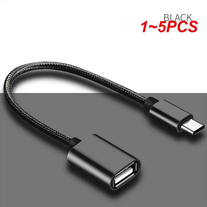 

1~5PCS 2.0 Type C Male To USB 2.0 A Female OTG Data Cord Adapter Type-C OTG Adapter Cable For Sansumg HTC Andriod