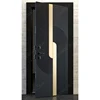 Factory price front anti theft main steel security single double leaf door cast aluminum modern front entrance doors 3