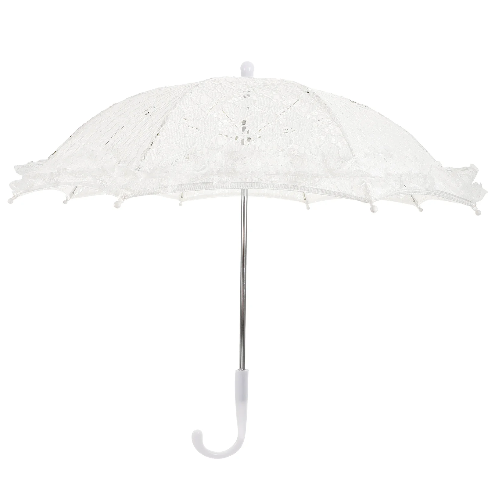 

Lace Umbrella White Vintage Wedding Bride Umbrella Lace Parasol Umbrella Small Lace Umbrella Handle Weeding Photo Props
