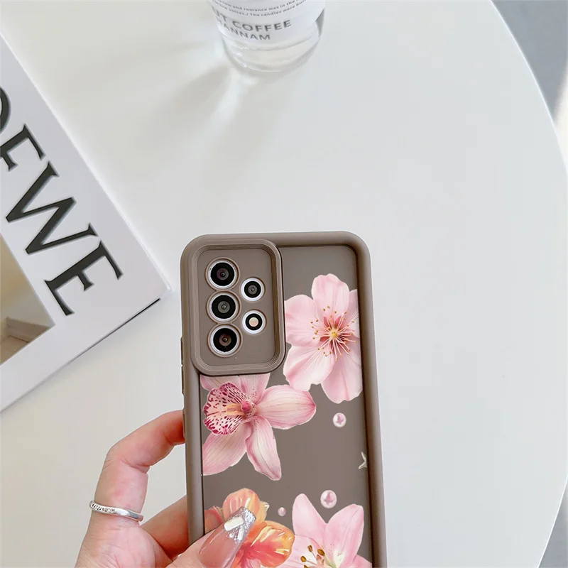 Lily Flower Design Phone Case