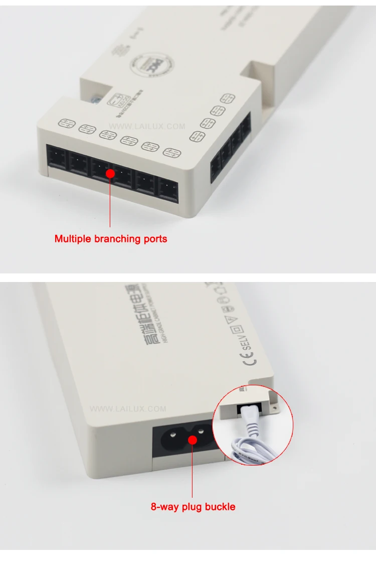 Description Picture 4 of itemDC12V Led Driver for LED under Cabinet Wardrobe Closet Light Switch good quality 36W 60W 100W Power Supply