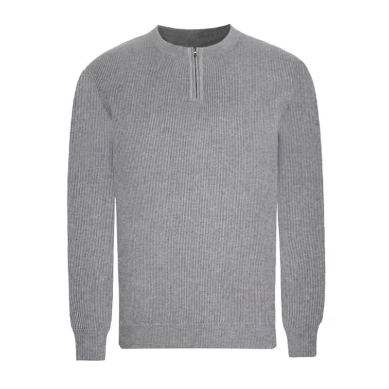 Autumn New Product Golf Men's Outdoor Sports Jacket Comfortable Half Zipper Round Neck Sweater Versatile Knitted Pullover Top