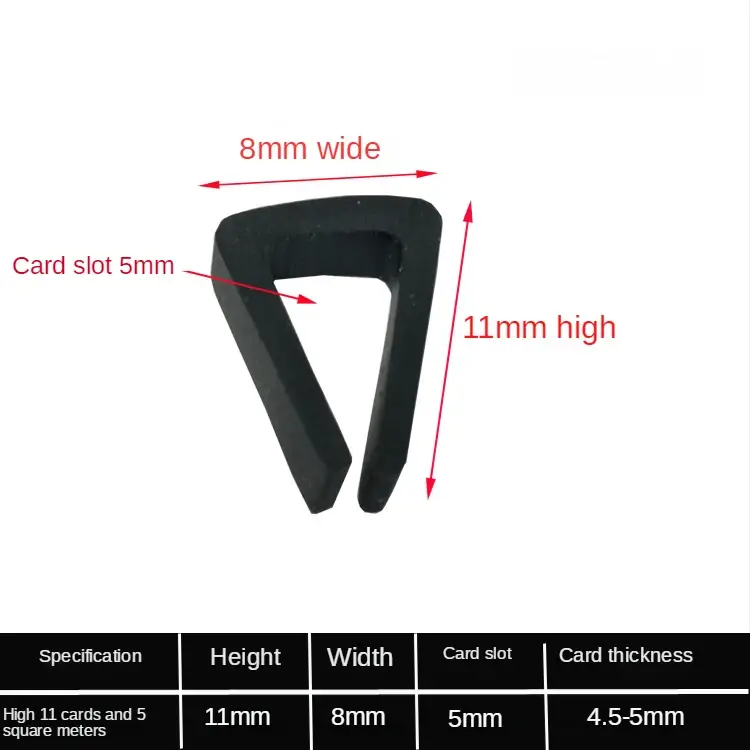 1/2/3/5/10M Black Rubber Edge Strip U Section Anti Oil Seal Edge Shield Encloser Inner Width 0.5-10mm High 5-15mm - Image 18