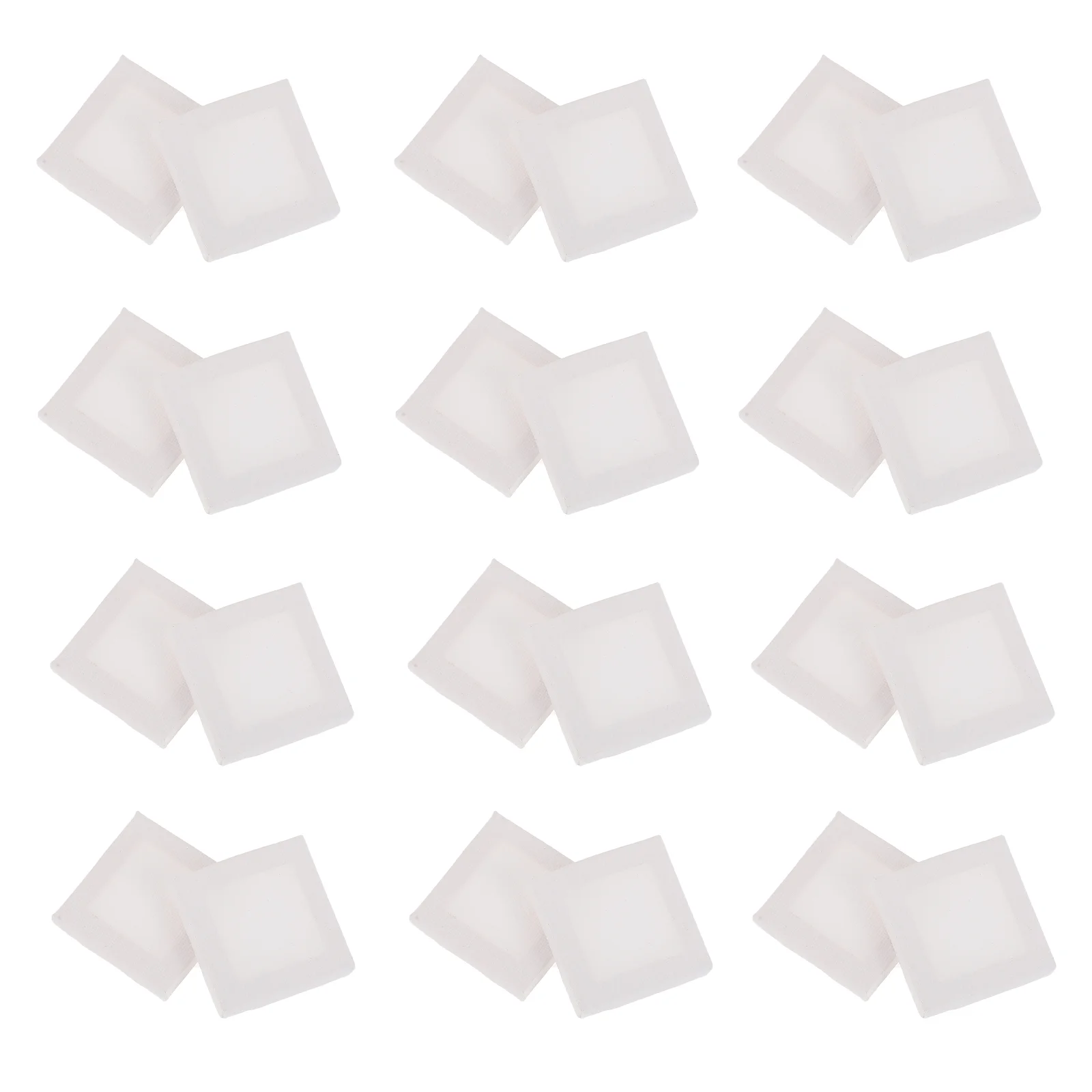 

24 Pcs Mini Canvas Frame Oil Painting Supplies Photo DIY Blank Boards Drawing