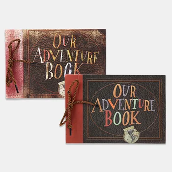 Album photo fait à la main bricolage, notre livre d'aventure, album rétro, souvenir de mariage des travailleurs, cadeau de fête des mères 1