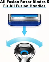 Shaving Razor Blades shaver Manual Shaver Safety Straight Razor Blade Holder Manual Shaver Head Set Replace head 2