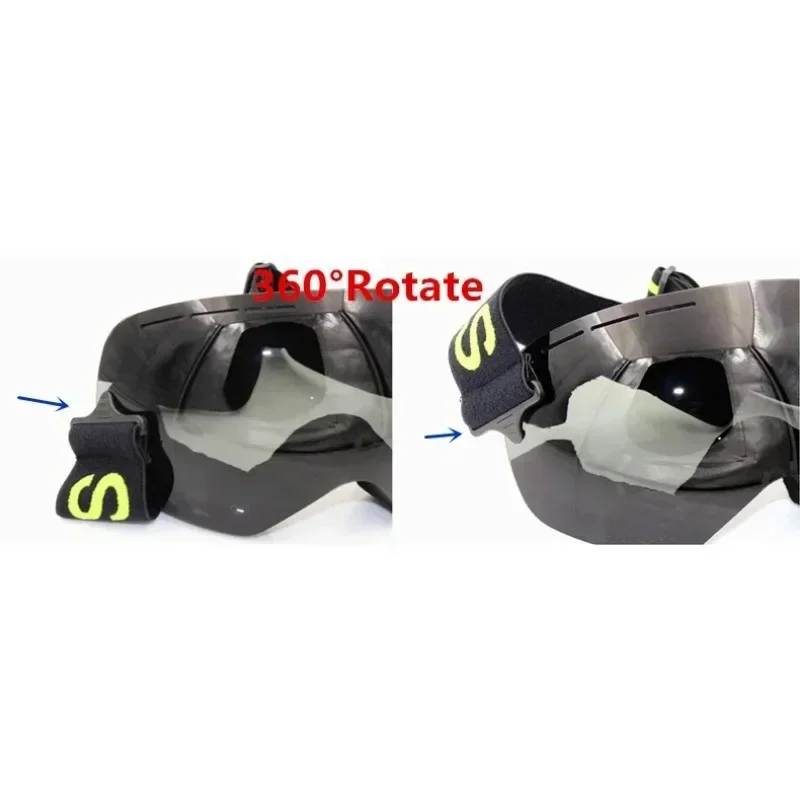 Lightweight Professional Ski Goggles Men UV400 Adult Anti-fog Snowboard Skiing Glasses Women Ultra-light Winter Snow Eyewear 6