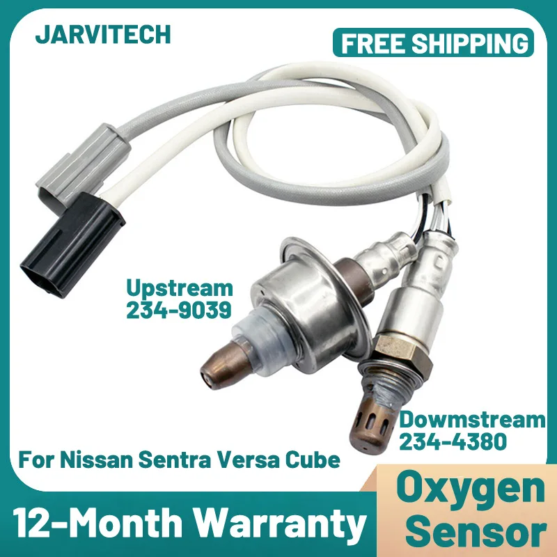 Reach Oxygen O2 Sensor Set (Upstream & Downstream) For 2008-2009 Nissan Versa Cube 1.8L