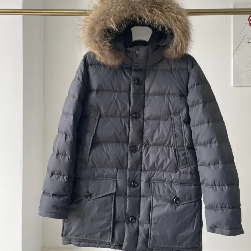 Рисунок 6 - Зимняя мужская длинная куртка с капюшоном Y2K