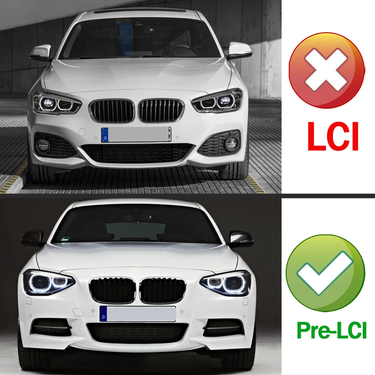BMW F20 F21 11-14 Pre-LCI ̴  M ÷   Ʈ Ű ׸