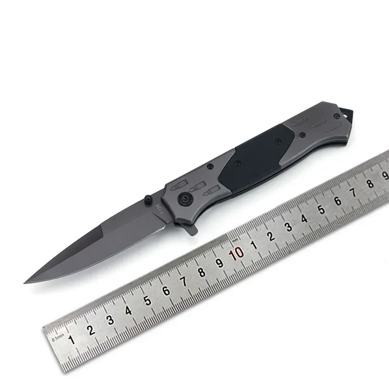 

Men's Outdoor Camping Folding Knife High Hardness Steel Military Tactical Pocket Pocket Self-Defense Knife Hunting Fishing