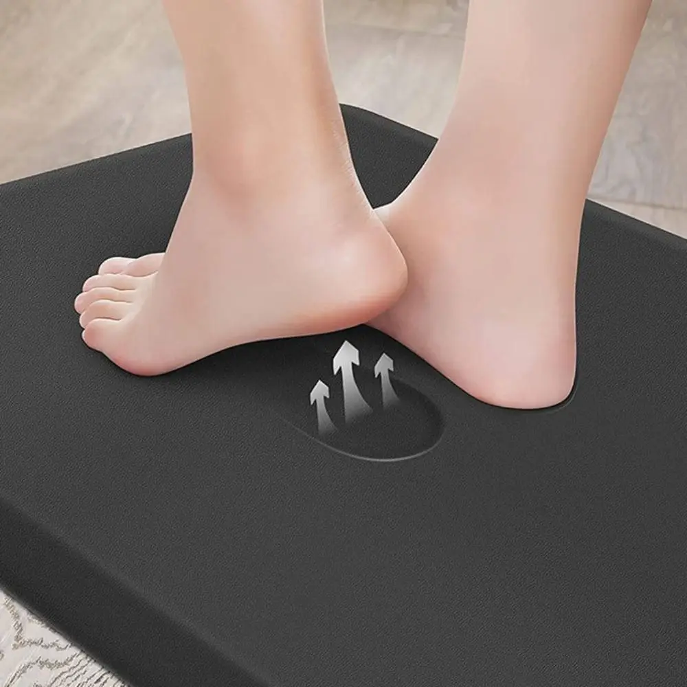 Household Anti Fatigue Kitchen Standing Mat Non Slip Waterproof Floor Mats PVC Soft Doormat Office